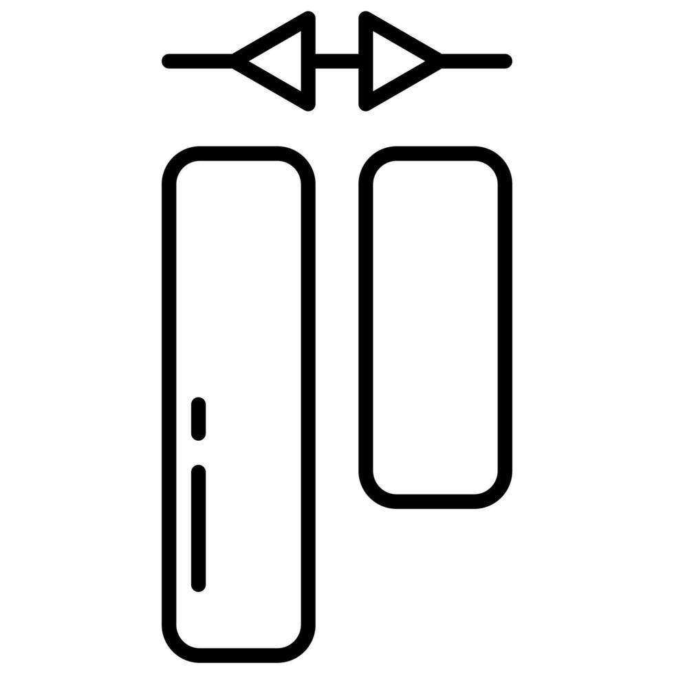 espaciamiento y alineación vector