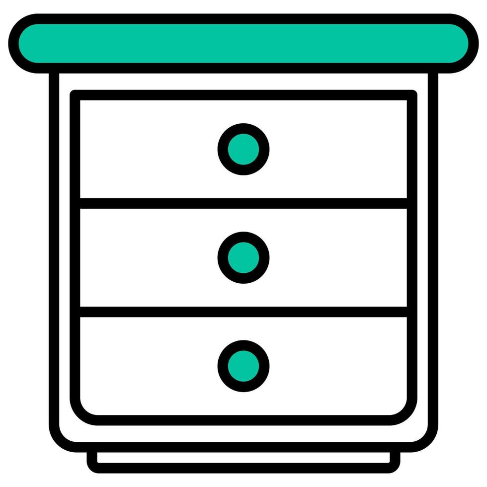 cupboard icon with transparent background vector