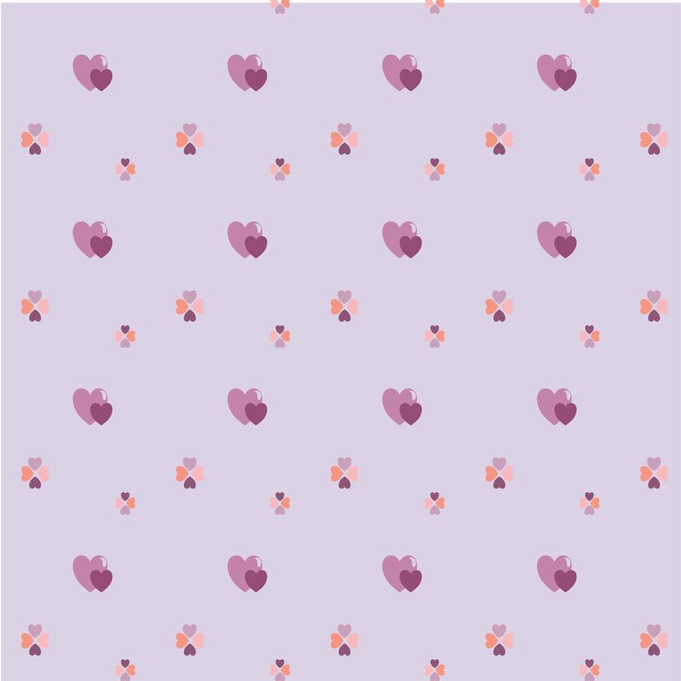 Love pattern graphic illustration suitable for background or wall sticker vector