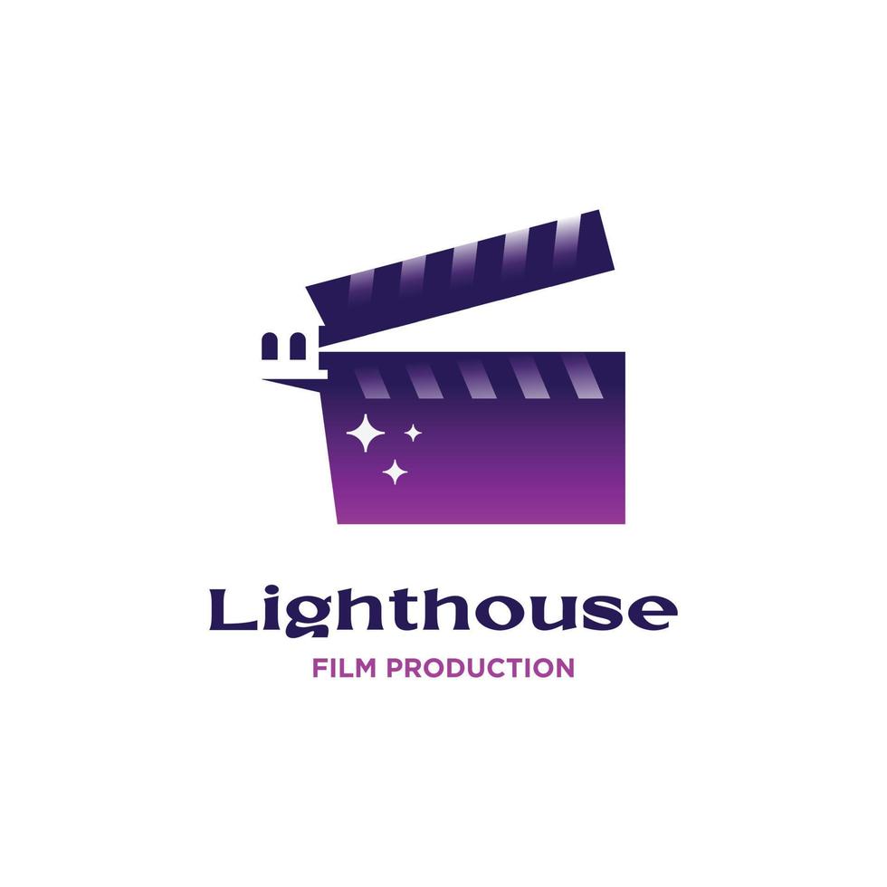 Lighthouse Movie Logo vector