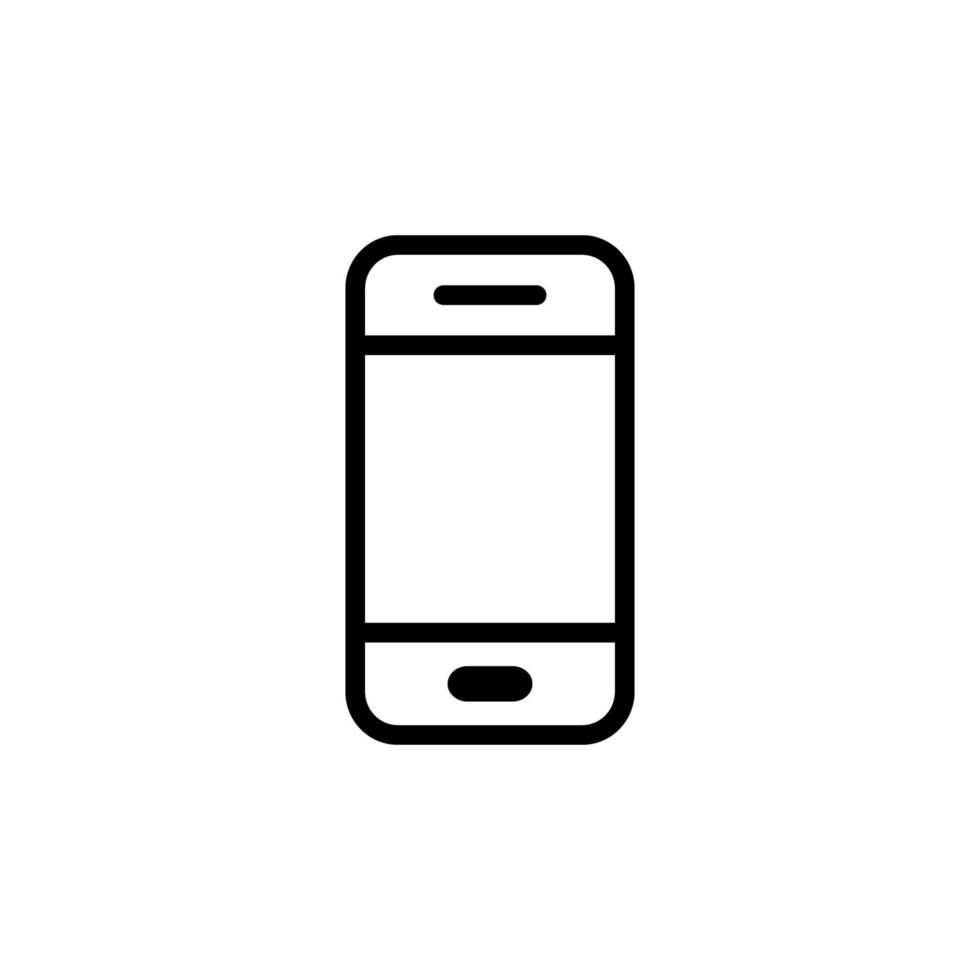 icono de teléfono inteligente eps 10 vector