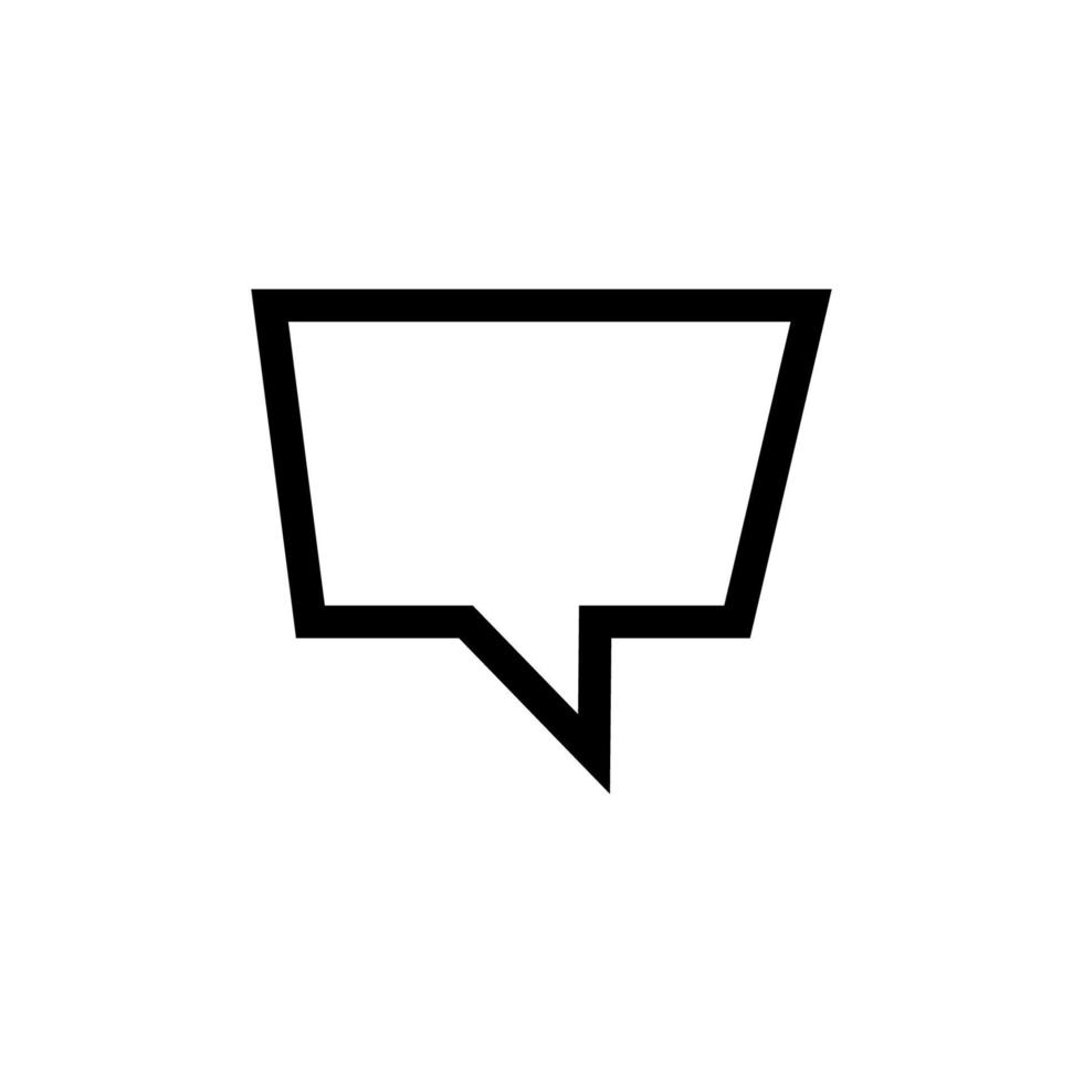 Bubble Speech Icon EPS 10 vector