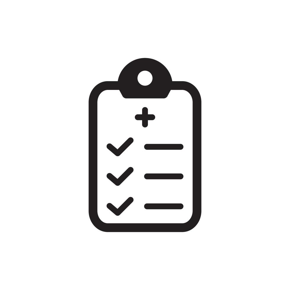Medical Report Icon EPS 10 vector
