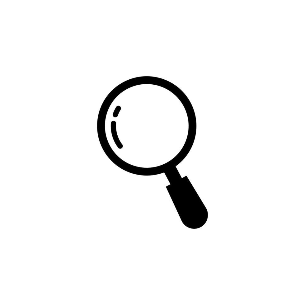 Magnifying Glass Icon EPS 10 vector