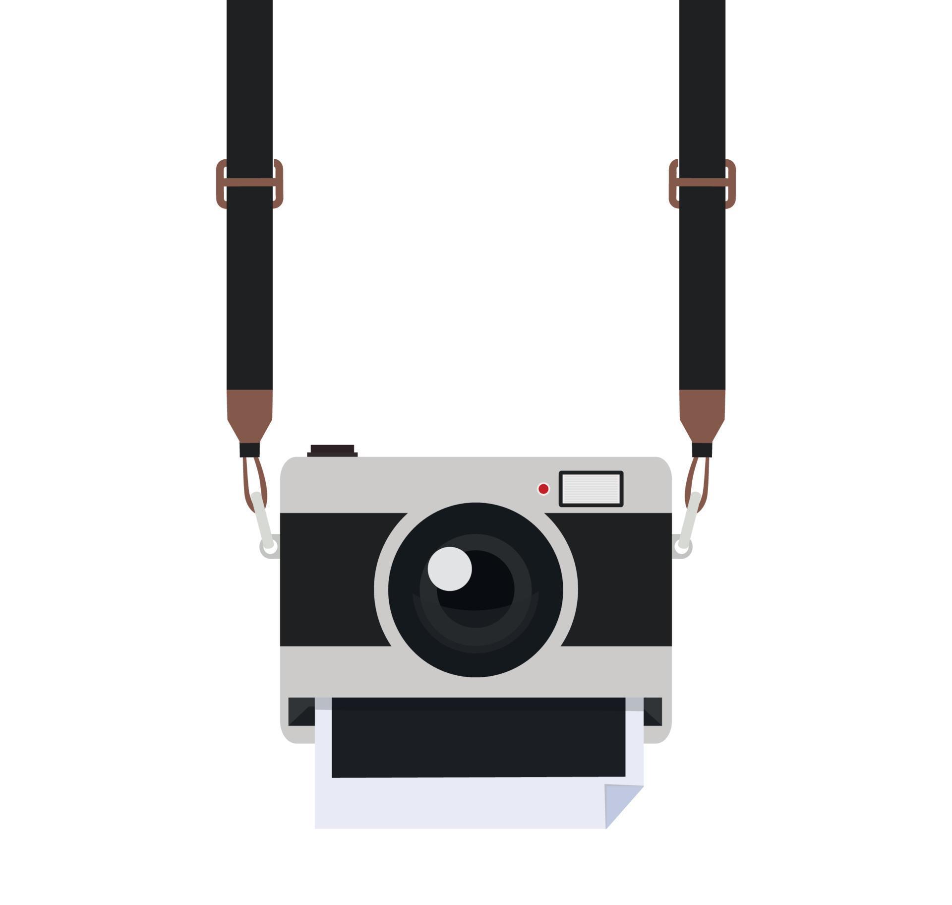 camera strap with picture vector 9538582 Vector Art at Vecteezy