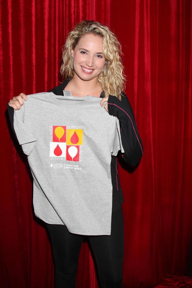 LOS ANGELES, OCT 6 - Molly McCook at the Light The Night The Walk to benefit the Leukemia-Lymphoma Society at Sunset-Gower Studios on October 6, 2013 in Los Angeles, CA photo