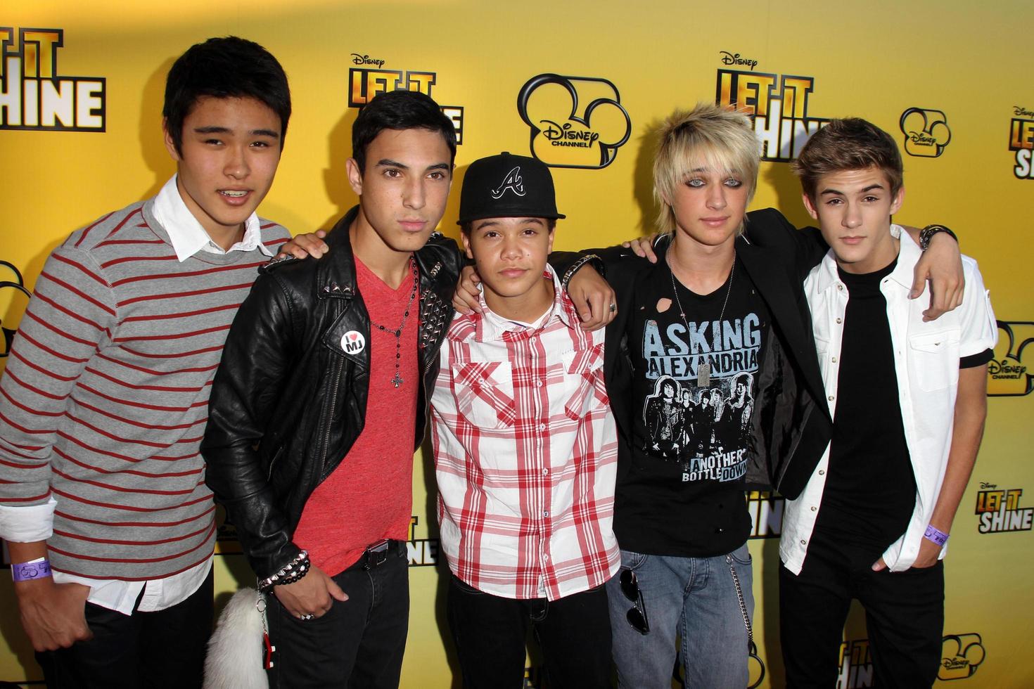 LOS ANGELES, JUN 5 -  IM5 arriving at the Premiere Of Disney Channel s Let It Shine at DGA Theater on June 5, 2012 in Los Angeles, CA photo