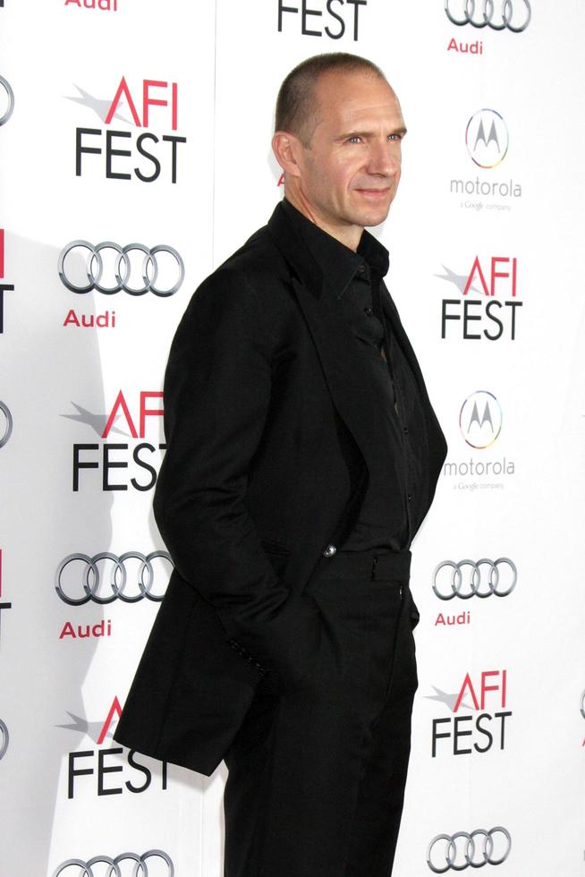LOS ANGELES, NOV 11 - Ralph Fiennes at the The Invisible Woman Screening at AFI Fest at TCL Chinese Theater on November 11, 2013 in Los Angeles, CA photo