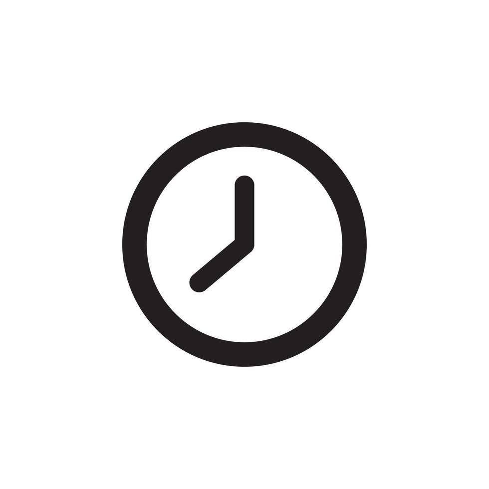 Clock Icon EPS 10 vector