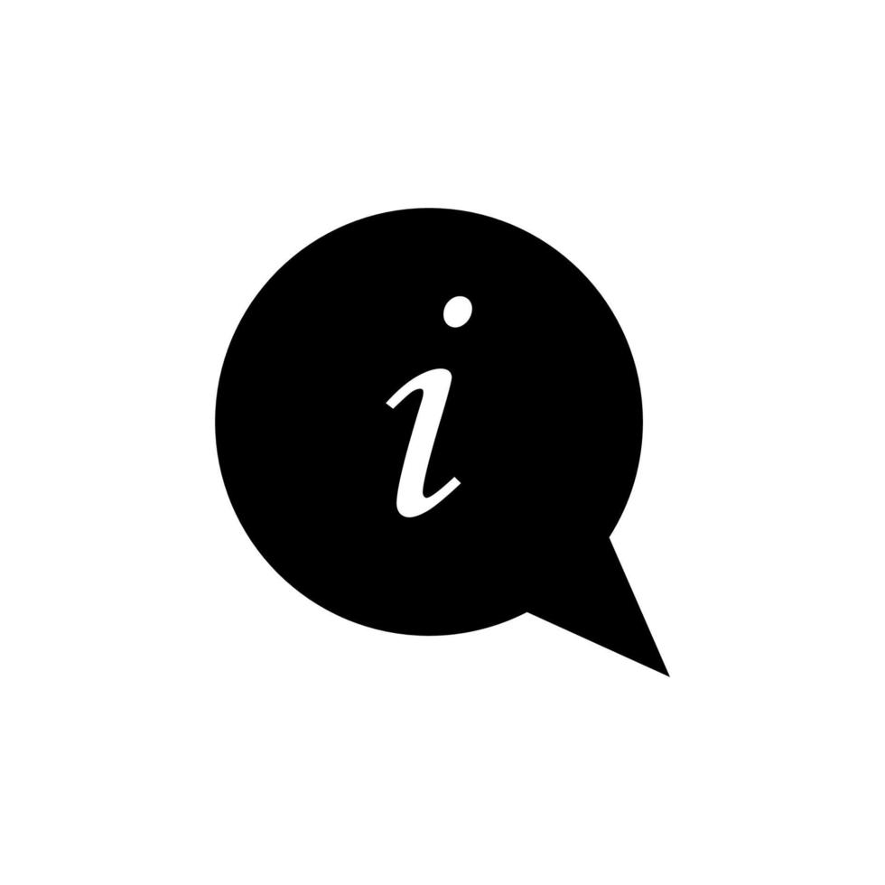 Information Icon EPS 10 vector