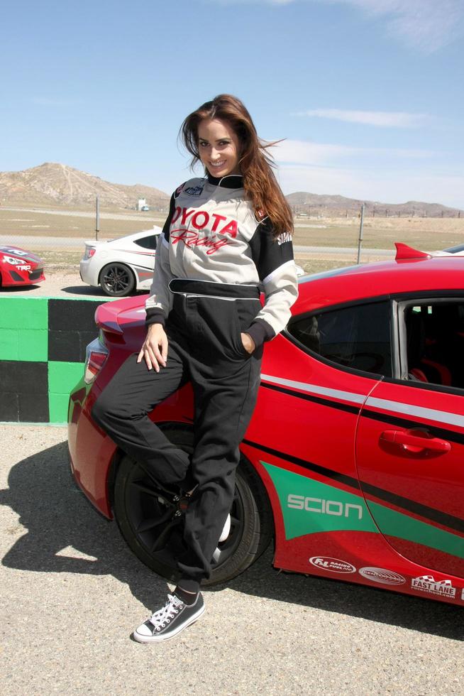 LOS ANGELES, FEB 21 -  Donna Feldman at the Grand Prix of Long Beach Pro Celebrity Race Training at the Willow Springs International Raceway on March 21, 2015 in Rosamond, CA photo