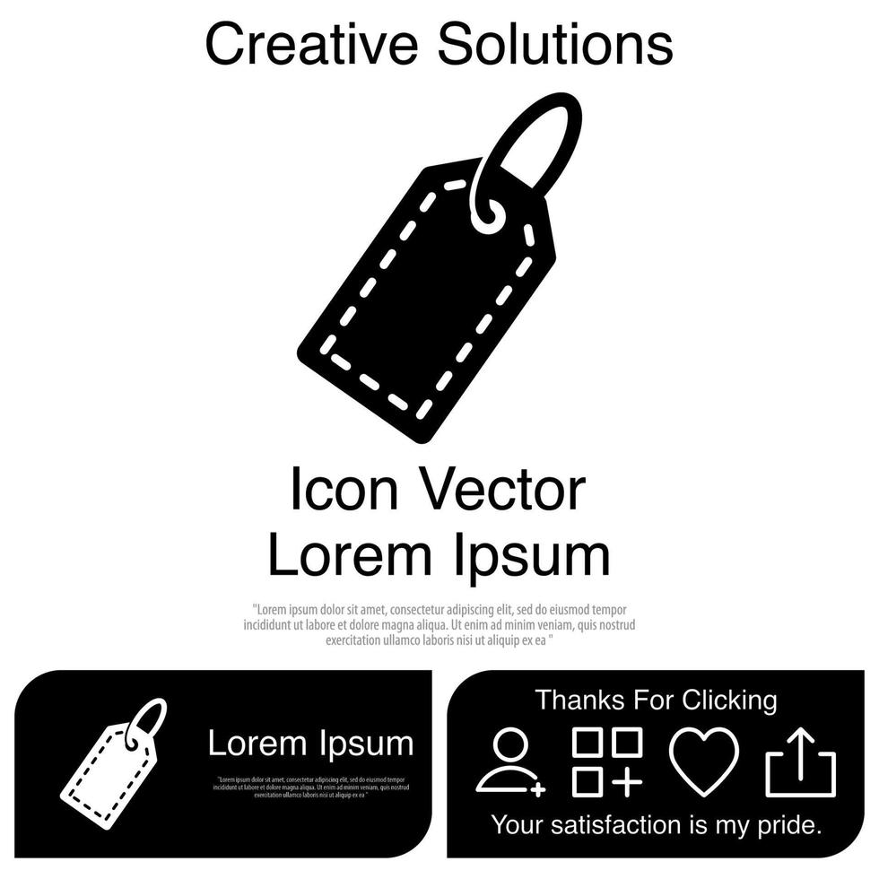 Price Tag Icon EPS 10 vector