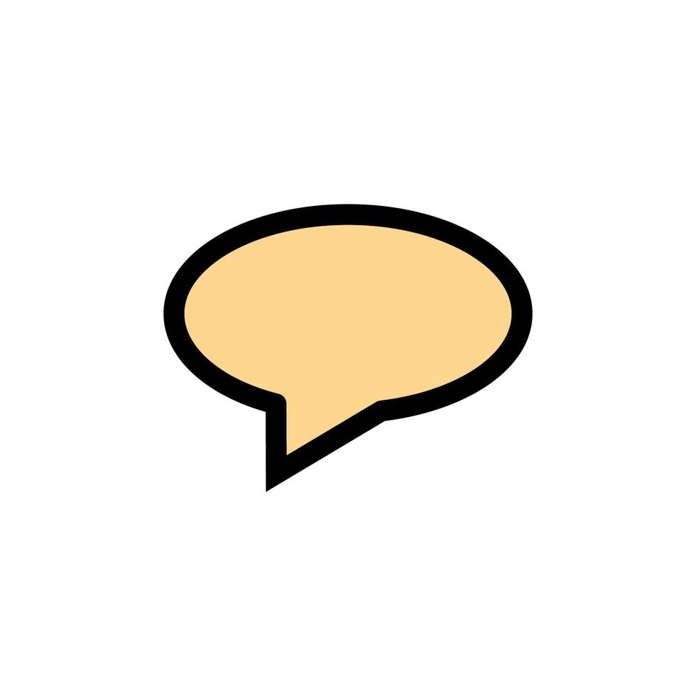 Bubble Speech Icon EPS 10 vector