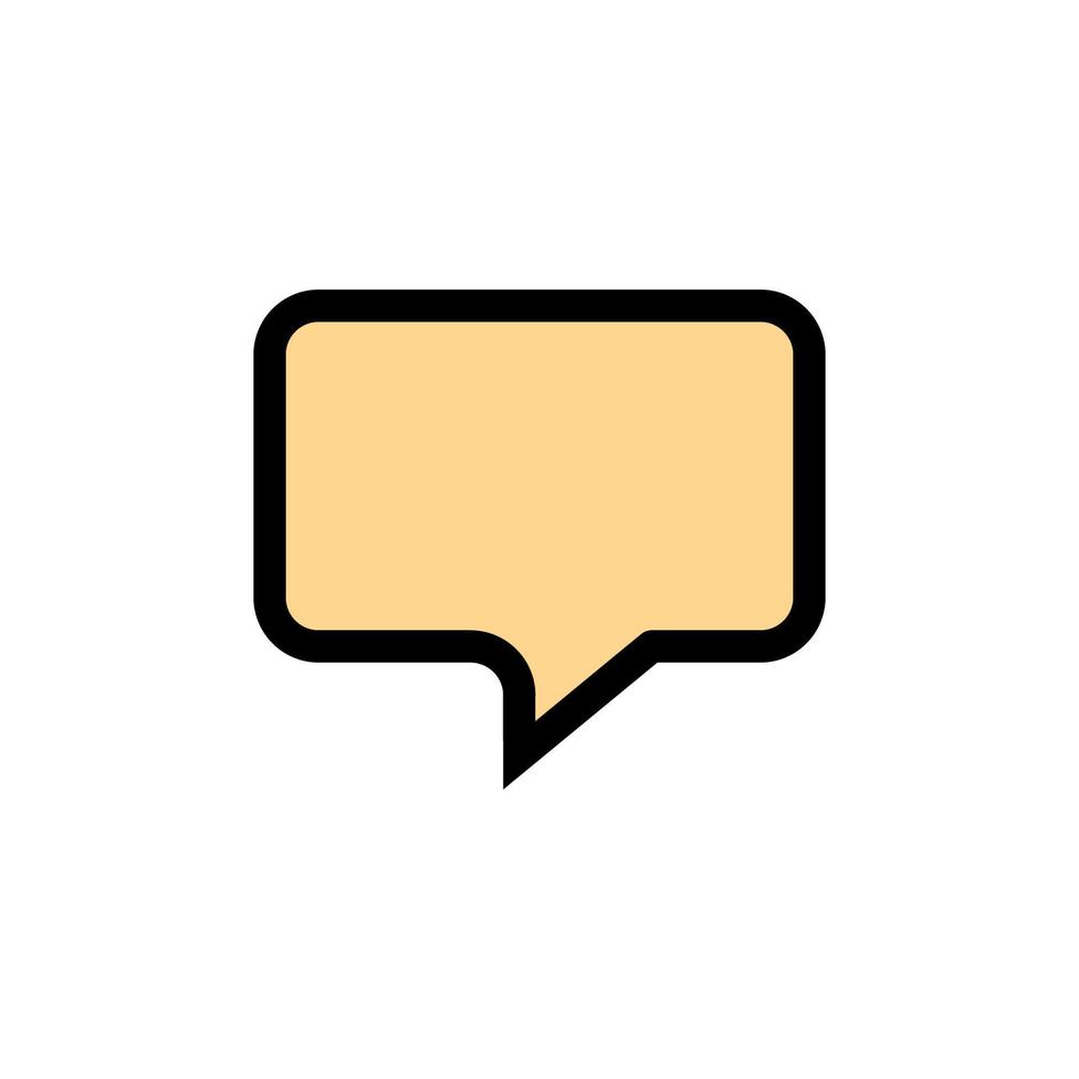 Bubble Speech Icon EPS 10 vector