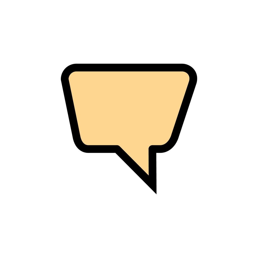 Bubble Speech Icon EPS 10 vector