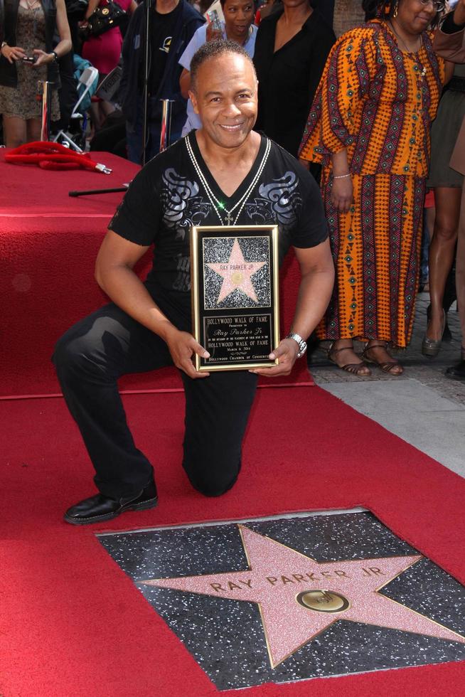 LOS ANGELES, MAR 6 - Ray Parker Jr at the Ray Parker Jr Hollywood Walk of Fame Star Ceremony at Walk of Fame on March 6, 2014 in Los Angeles, CA photo