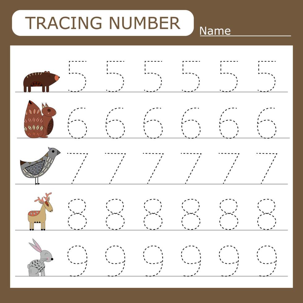 Practicing motor skills vector