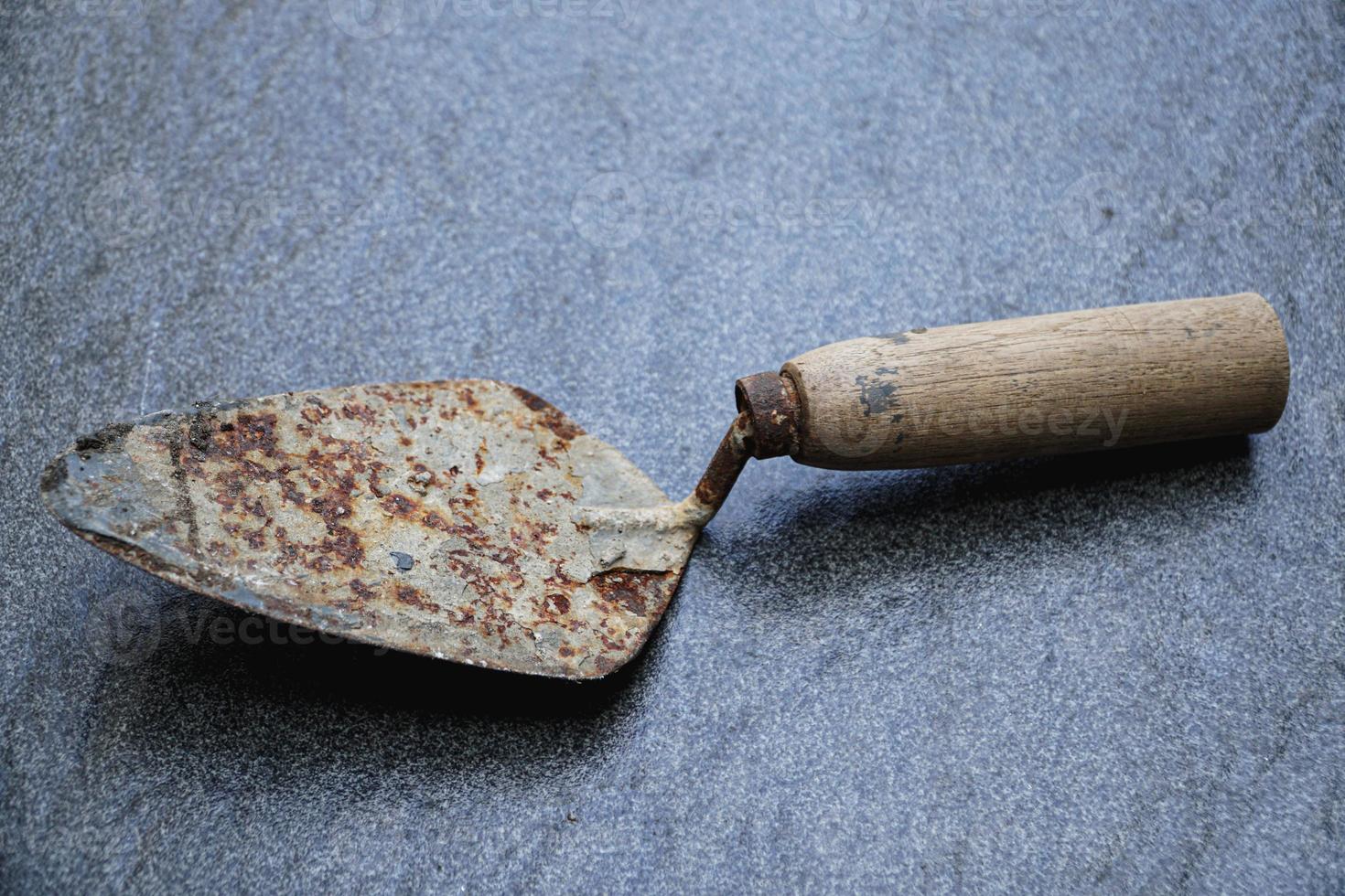 old rusted house hand tool photo