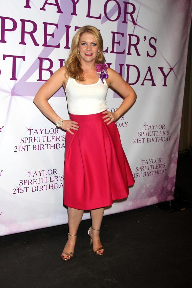 LOS ANGELES, OCT 25 - Melissa Joan Hart at the Taylor Spreitler s 21st Birthday Party at the CBS Radford Studios on October 25, 2014 in Studio City, CA photo