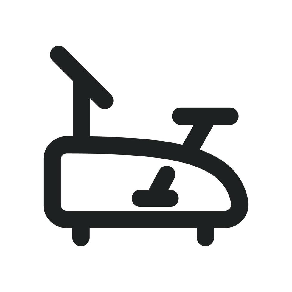 Treadmill Icon with Outline Style 9546477 Vector Art at Vecteezy