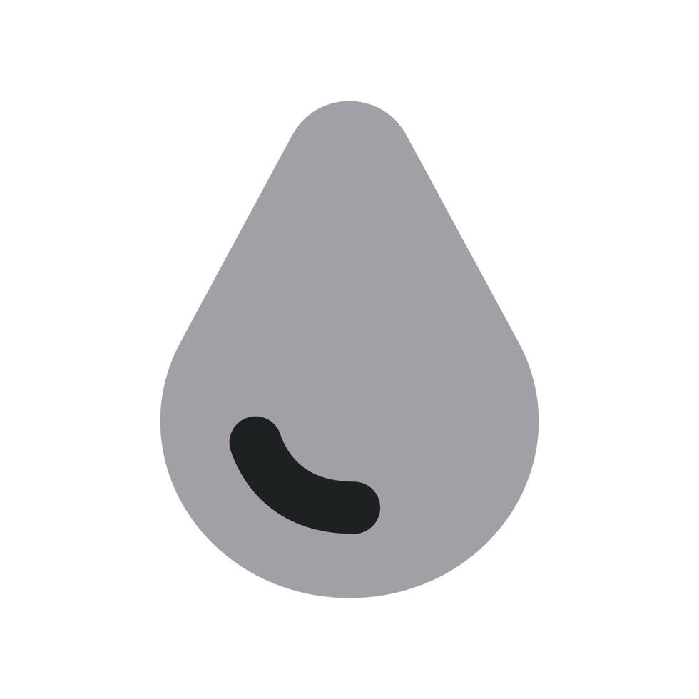 Water Drop with Two Tone Icon vector