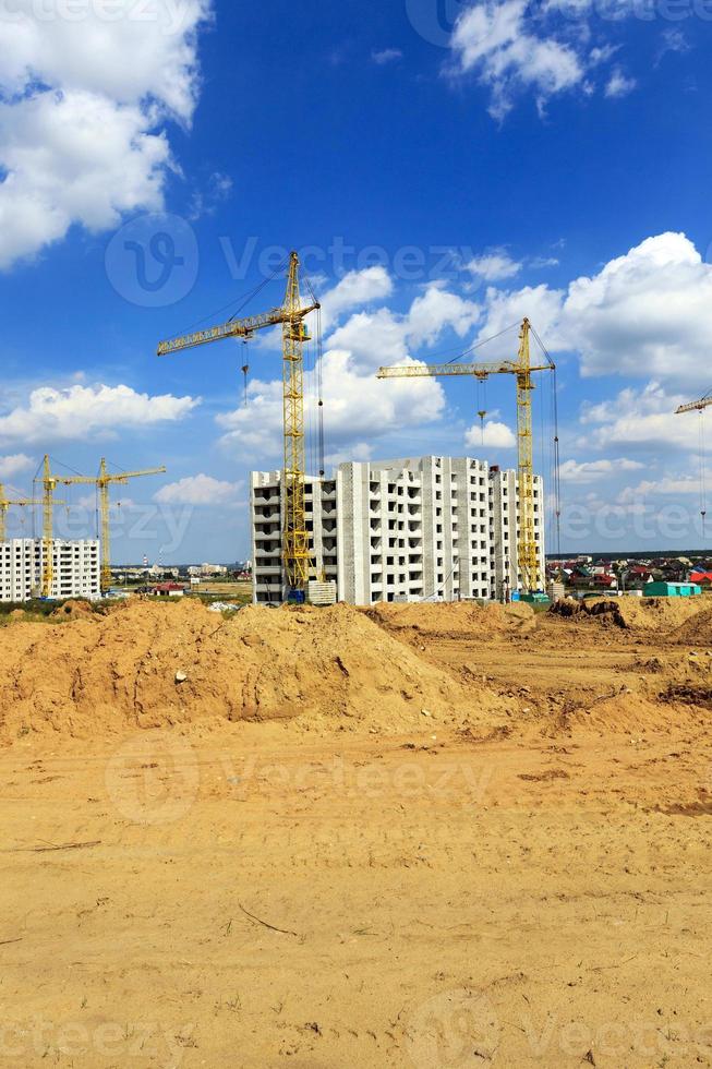 construction of the building photo