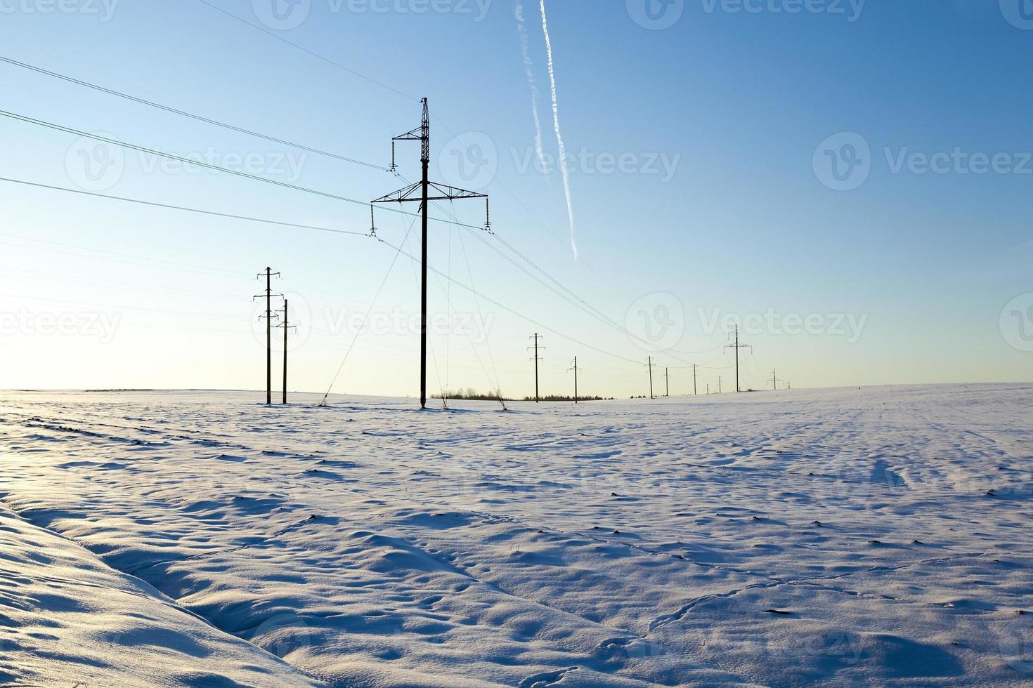 Power in the winter photo