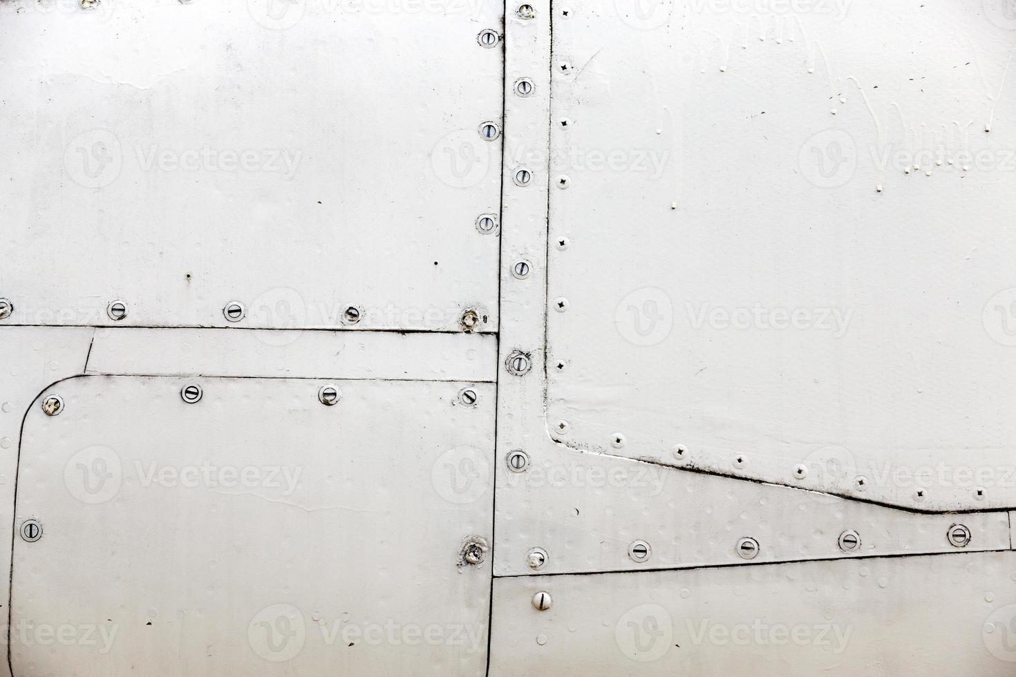 Aircraft metal cladding photo