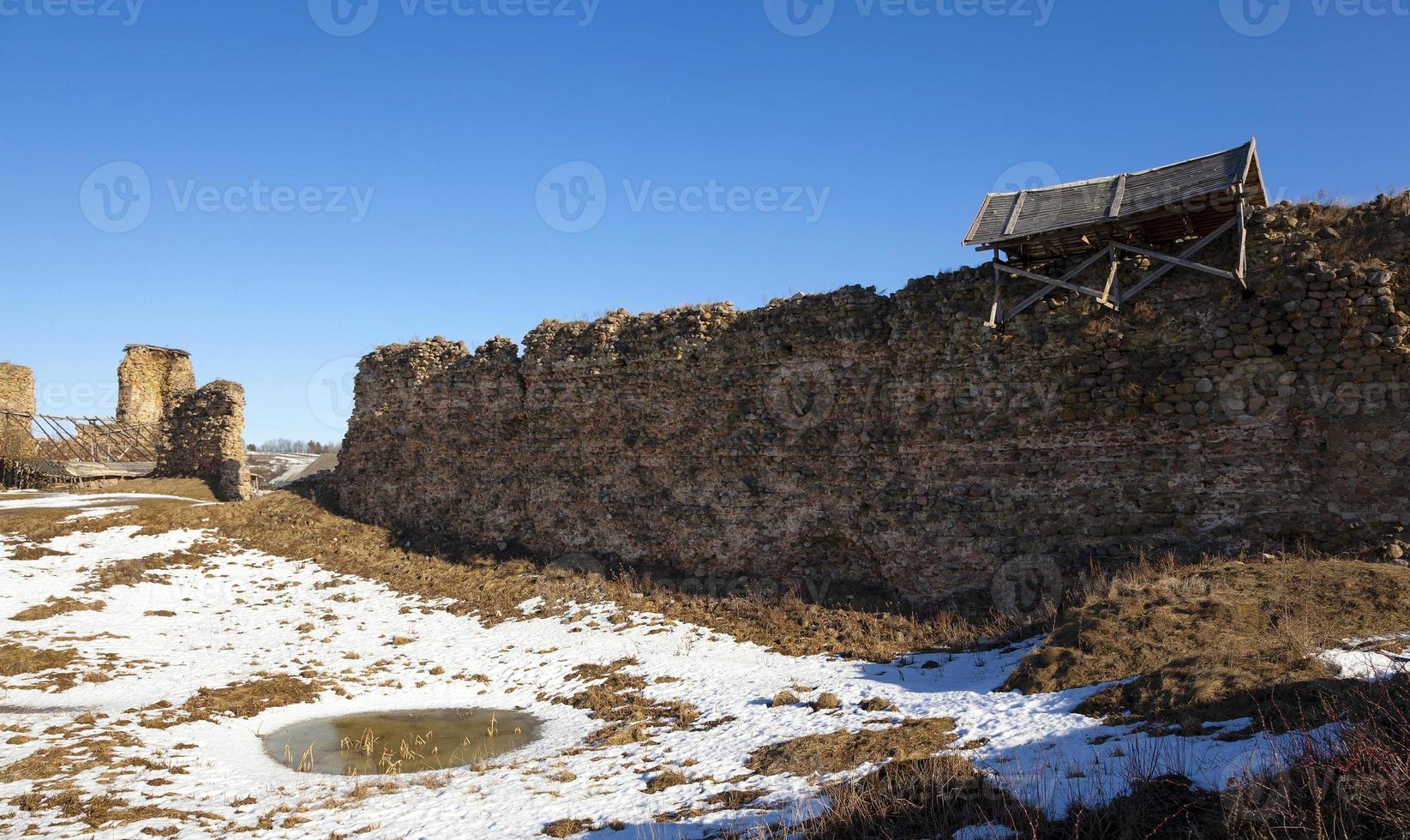 ruins. Krevo Belarus photo