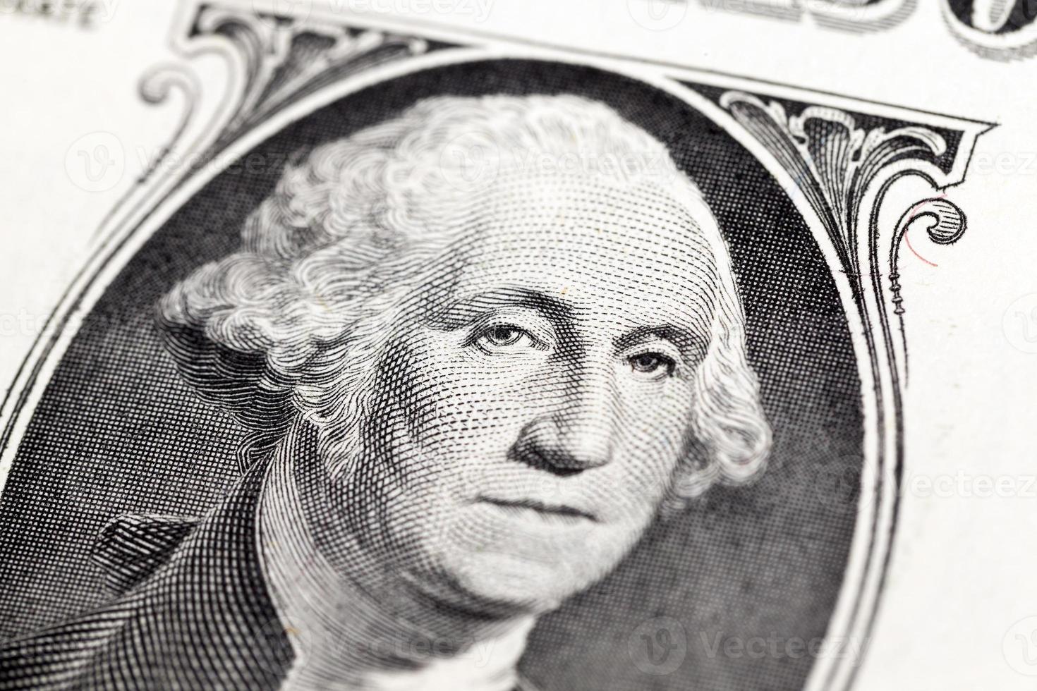 American dollars, close-up photo