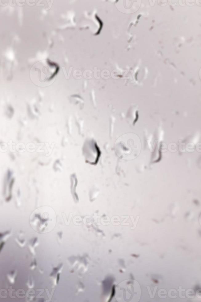 drops on glass photo