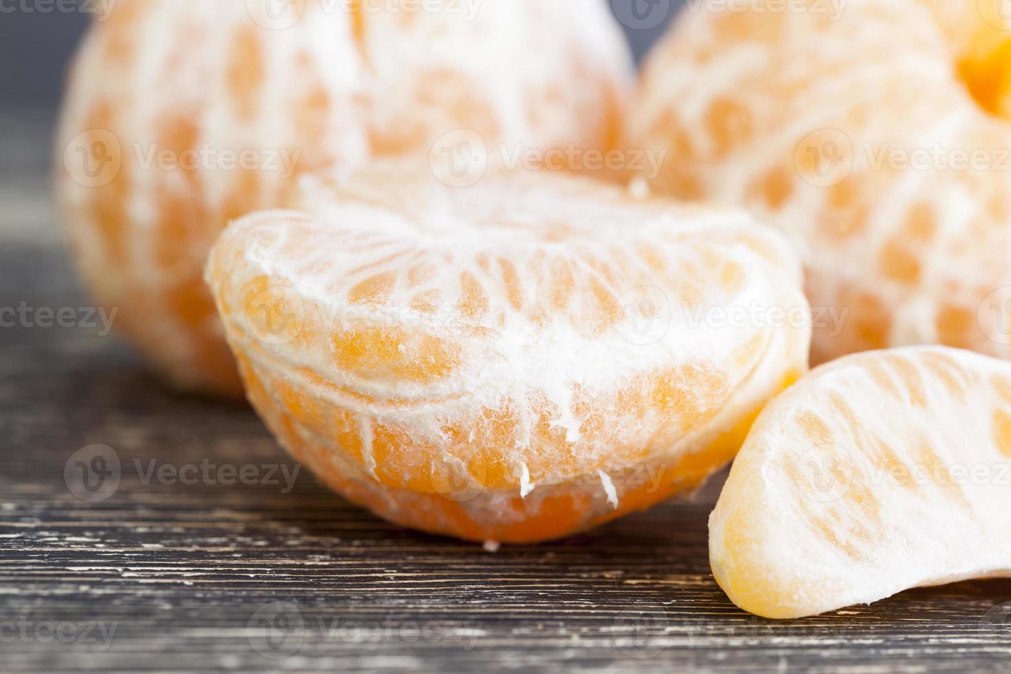 delicious tangerines, close up photo