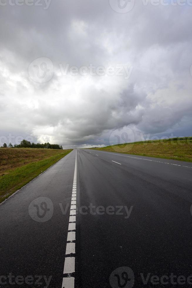 the highway and sky photo