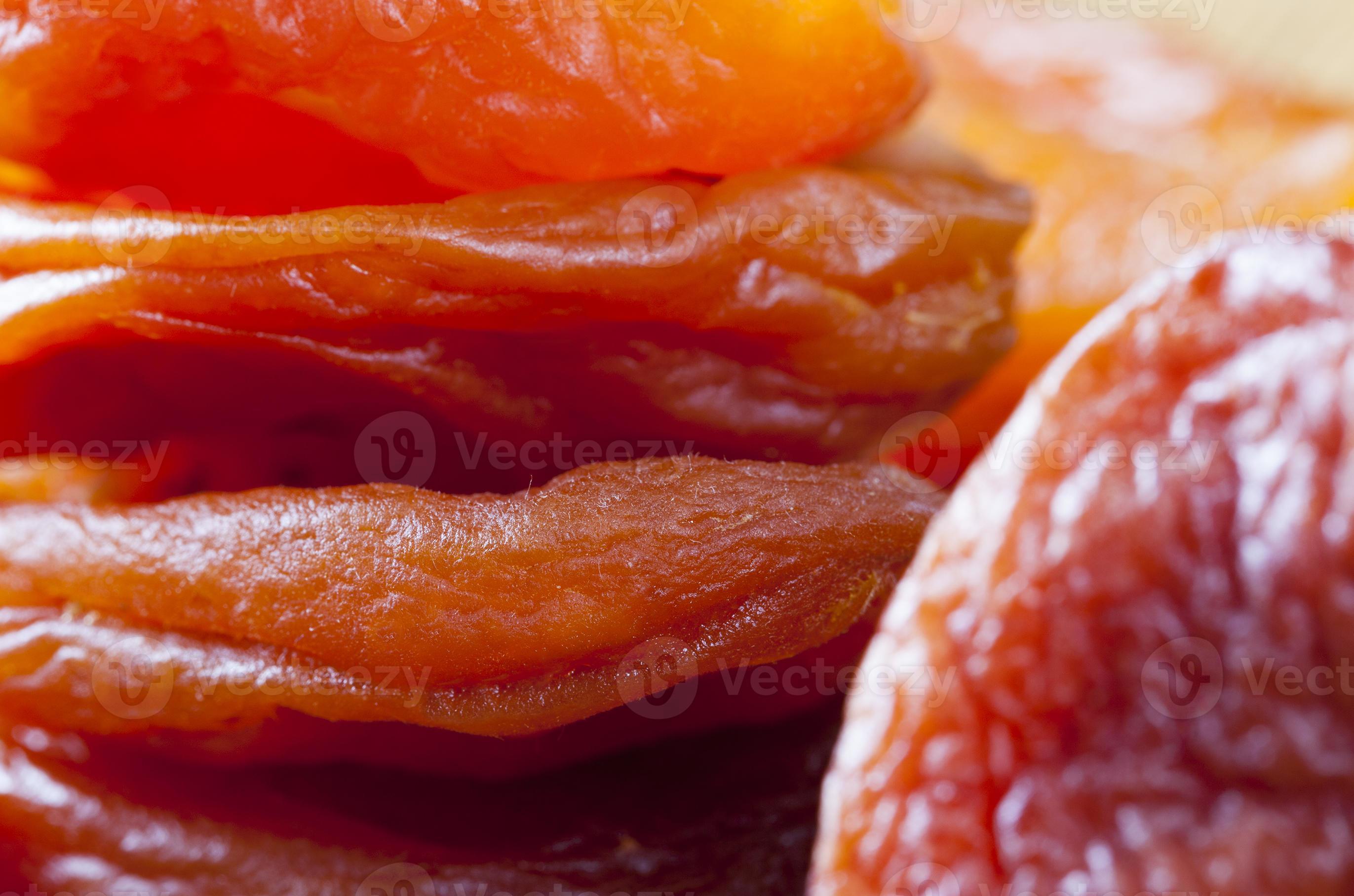 dry apricot, close up 9550632 Stock Photo at Vecteezy