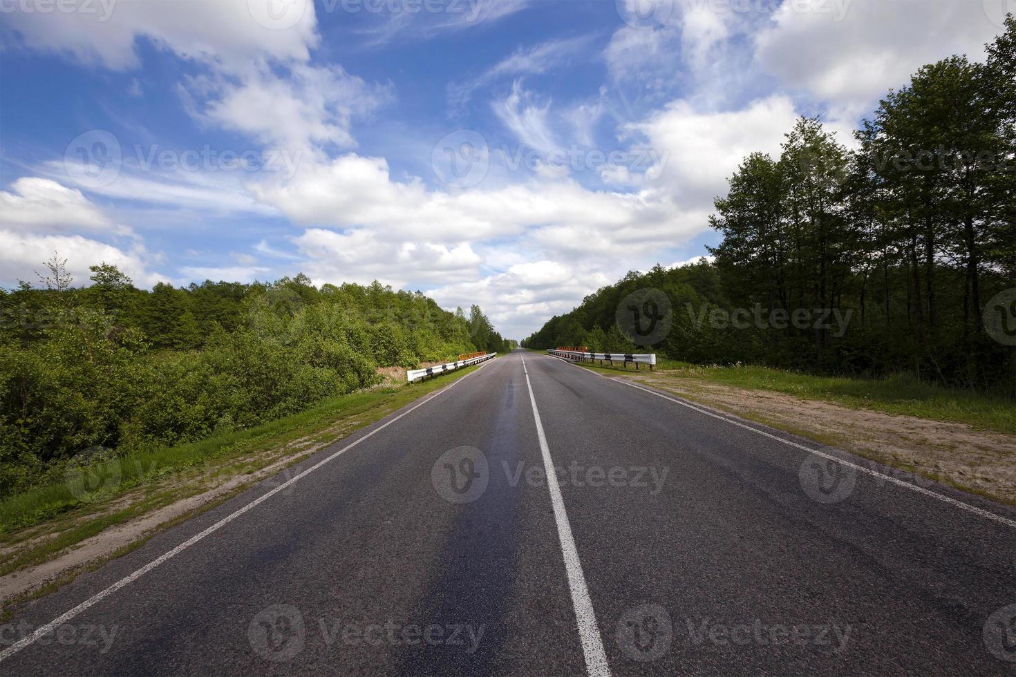 the asphalted road photo