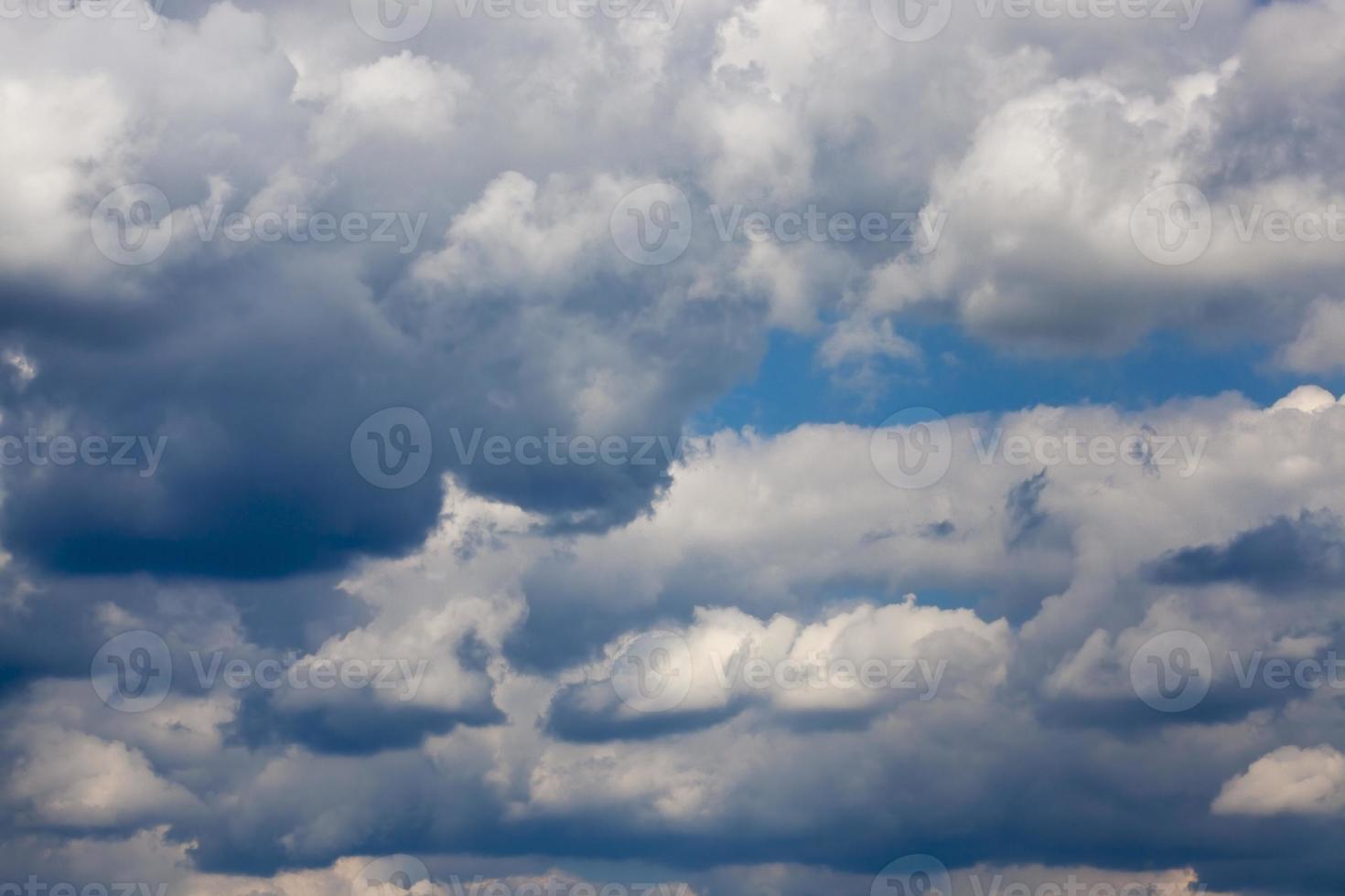 Clouds on sky photo