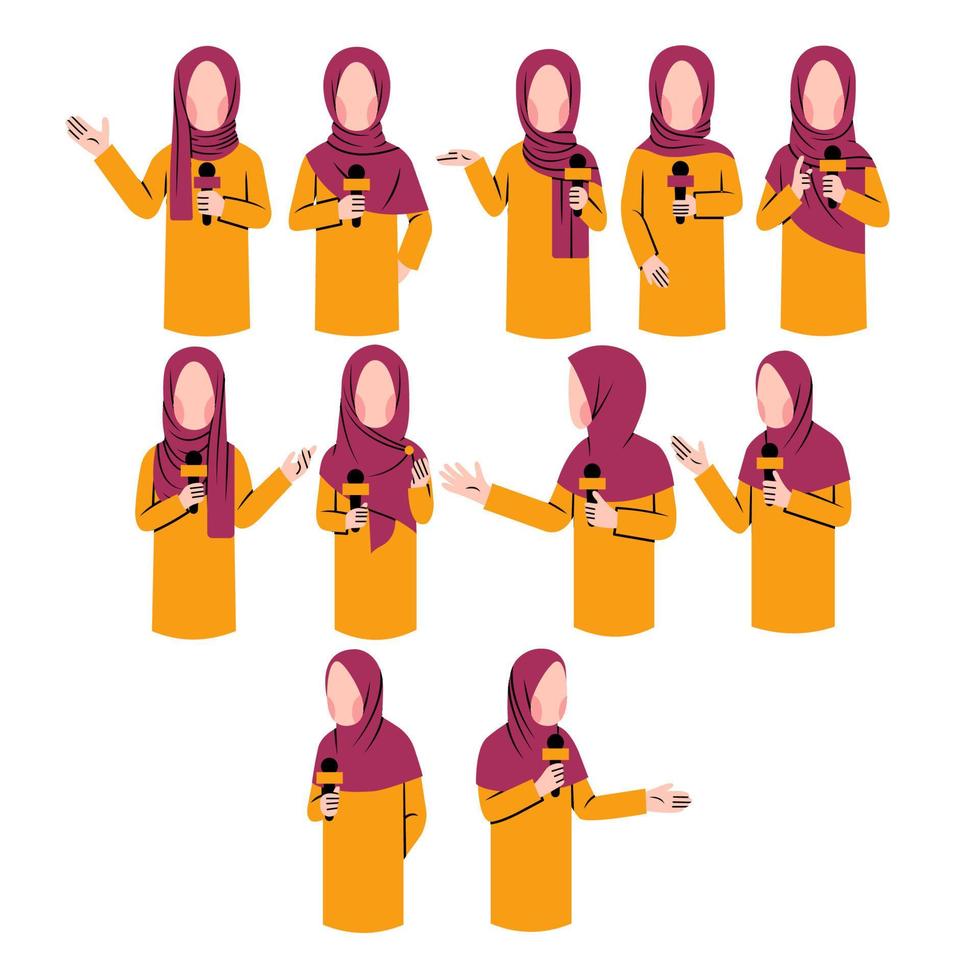 Set of Muslim Reporter Character vector