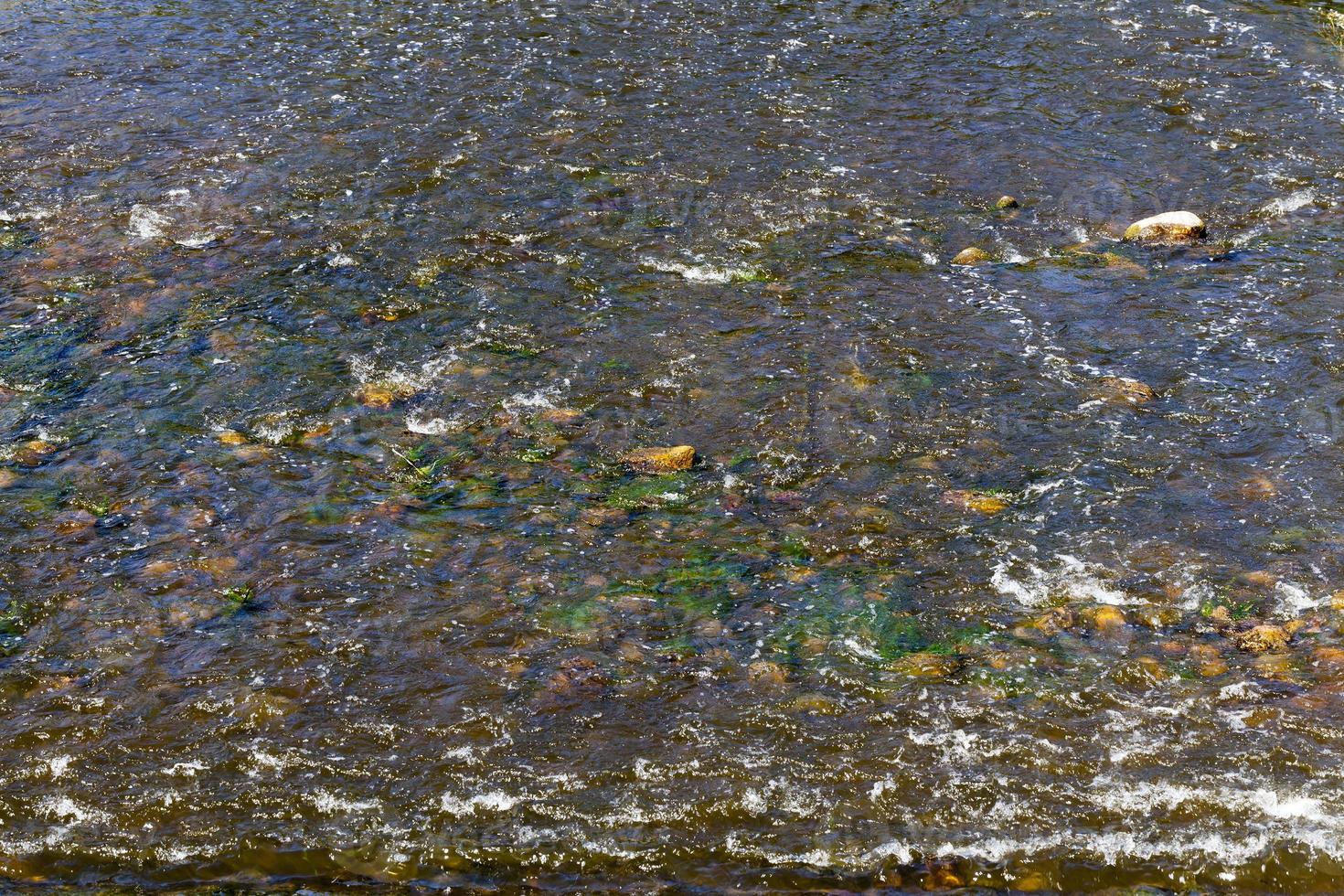 Waves in the water photo