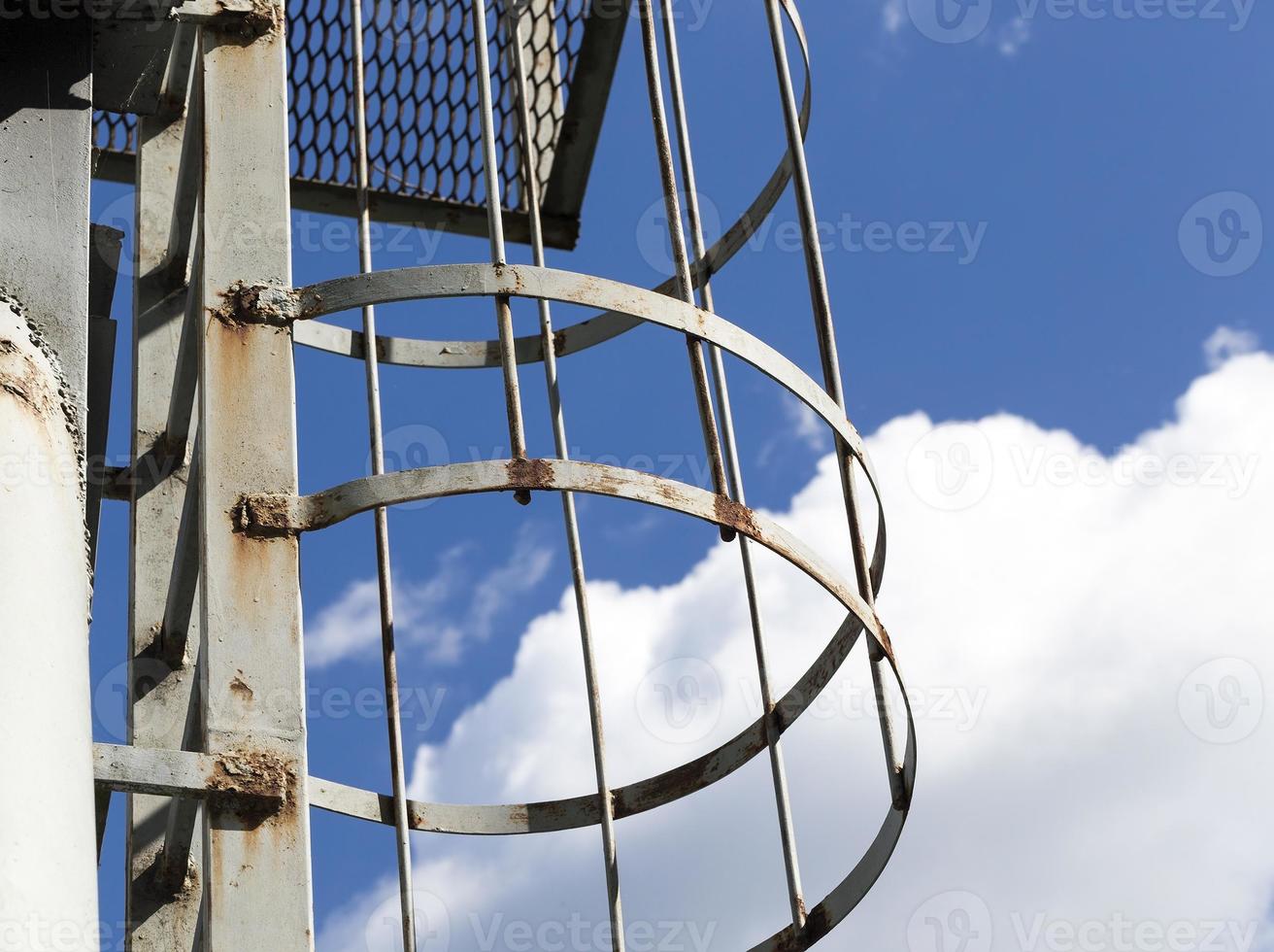 rusty metal ladder photo