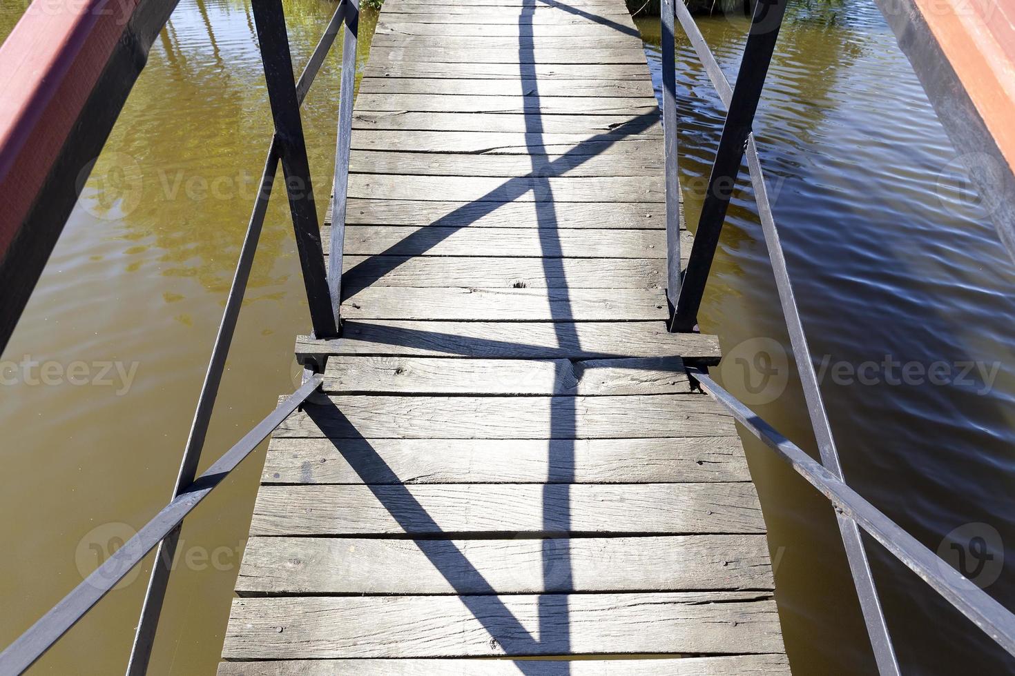 pequeño puente, primer plano foto