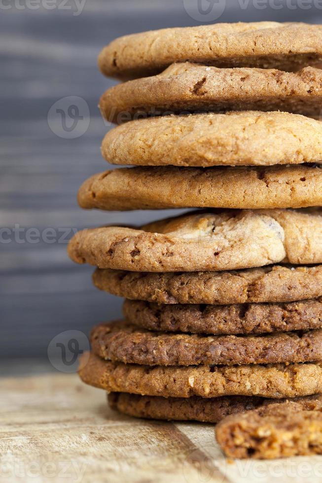 oatmeal cookies, close up photo