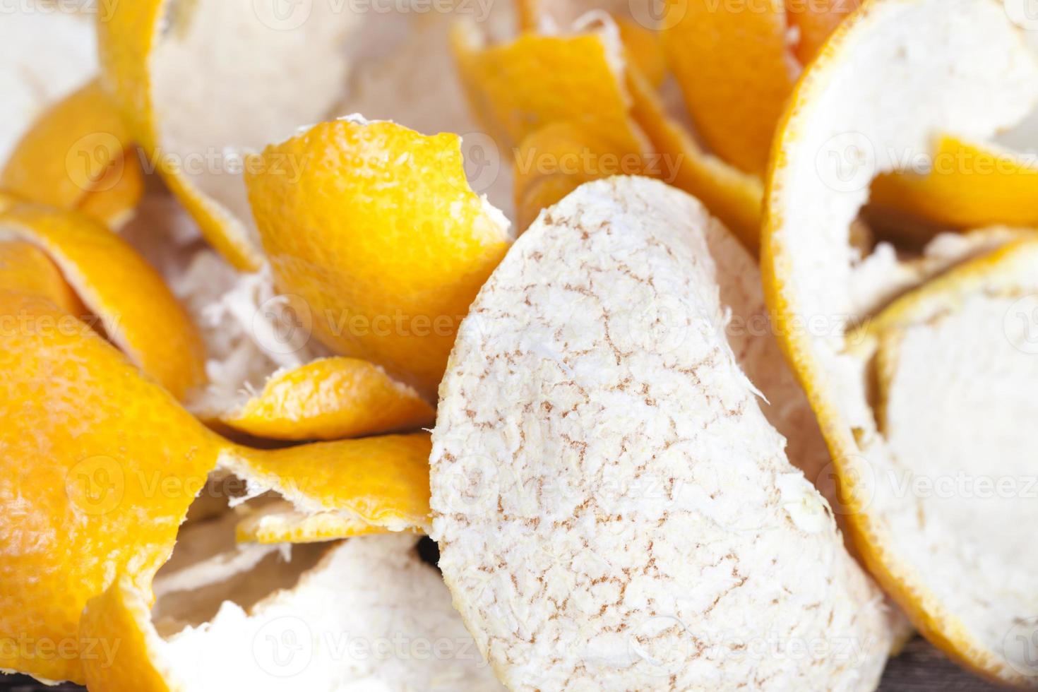 Peel orange mandarin photo