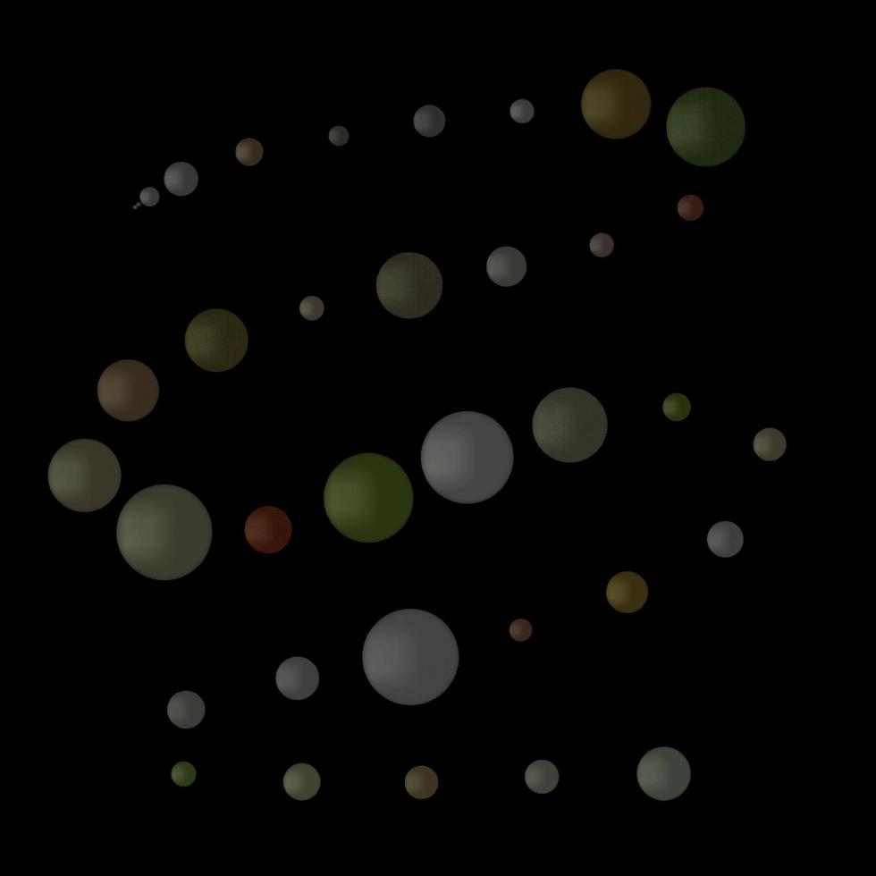 abstract minimal cute planets out of space,vector illustration vector