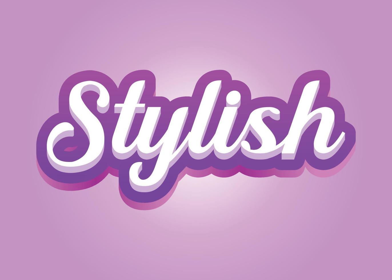 editable text effect with modern style design with vector