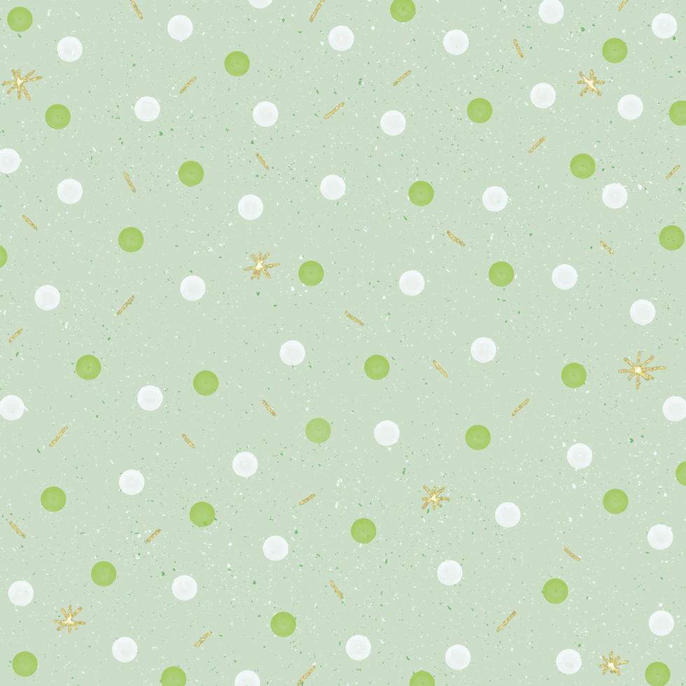 Abstract dot and gold glitter on paper texture cute background. Shapes decoration vector illustration. Contemporary modern trendy decorative design collection with hand drawn minimal.