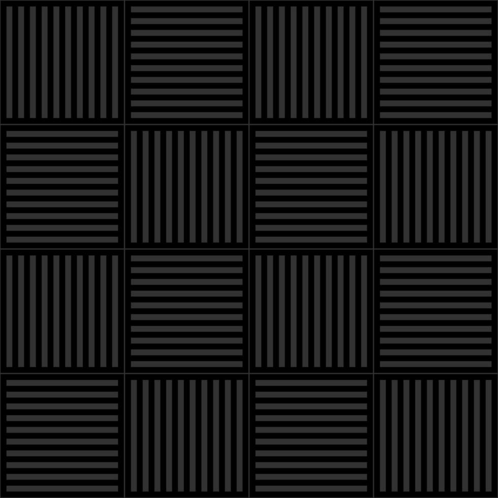 Black Background Pattern Gray Lines Seamless vector