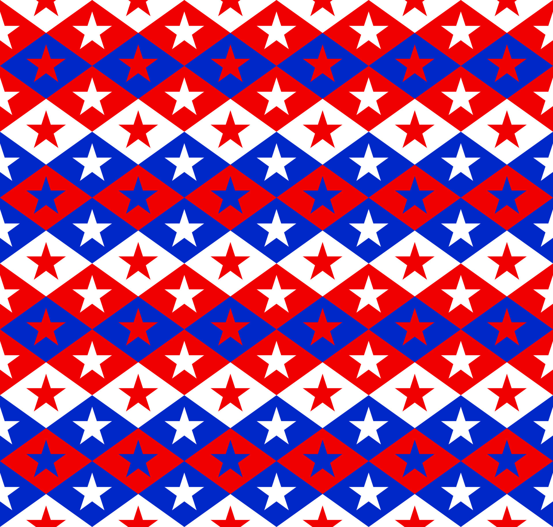 Seamless Background Pattern Five Pointed Star White Red Blue 9554587