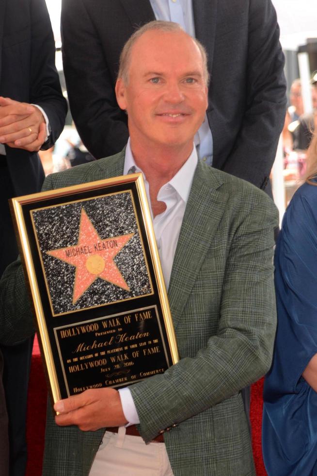 LOS ANGELES, JUL 28 - Michael Keaton at the Michael Keaton Hollywood Walk of Fame Star Ceremony at the Hollywood Walk of Fame on July 28, 2016 in Los Angeles, CA photo