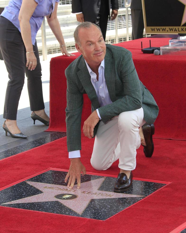 LOS ANGELES, JUL 28 - Michael Keaton at the Michael Keaton Hollywood Walk of Fame Star Ceremony at the Hollywood Walk of Fame on July 28, 2016 in Los Angeles, CA photo