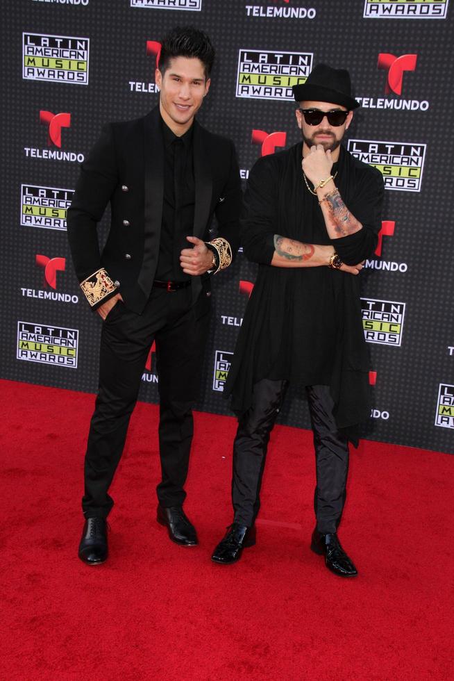 LOS ANGELES, OCT 8 -  Chino y Nacho at the Latin American Music Awards at the Dolby Theater on October 8, 2015 in Los Angeles, CA photo